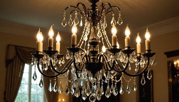 Comment un lustre en cristal transforme l'ambiance d'une pièce ?
